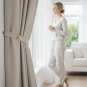 Anydrape Khaki Velvet Blackout Curtain, Grommet, Hooks, Pencil Pleat & Rod Pocket