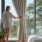 Anydrape Khaki Velvet Blackout Curtain, Grommet, Hooks, Pencil Pleat & Rod Pocket