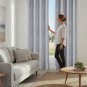 Anydrape Grey Modern Luxury Curtain, Grommet, Hooks, Pencil Pleat & Rod Pocket