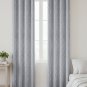 Anydrape Grey Modern Luxury Curtain, Grommet, Hooks, Pencil Pleat & Rod Pocket