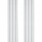Anydrape White Modern Luxury Curtain, Grommet, Hooks, Pencil Pleat & Rod Pocket