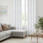 Anydrape White Modern Luxury Curtain, Grommet, Hooks, Pencil Pleat & Rod Pocket