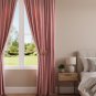 Anydrape Pink Blackout Curtain, Grommet, Hooks, Pencil Pleat & Rod Pocket