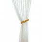 Anydrape Curtain White Rod Pocket Modern Fashionable Embroidered Sheer Curtains