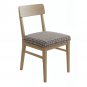 Anyseat Dark Brown Wave & Line Chair Cover, Stretch, Washable & Removable