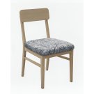 Anyseat Dark Gray Crack Stone Chair Cover, Stretch, Washable & Removable