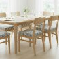 Anyseat Grey Random Lines Chair Cover, Stretch, Washable & Removable