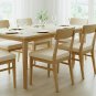 Anyseat Beige Plain Chair Cover, No Print, Stretch, Washable & Removable