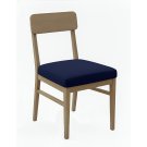 Anyseat Navy Blue Plain Chair Cover, No Print, Stretch, Washable & Removable Anyseat Navy Blue Plain Chair Cover, No Print, Stretch, Washable & Removable