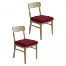 Anyseat Maroon Red Plain Chair Cover, No Print, Stretch, Washable & Removable Anyseat Maroon Red Plain Chair Cover, No Print, Stretch, Washable & Removable
