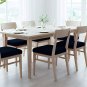 Anyseat Black Plain Chair Cover, No Print, Stretch, Washable & Removable