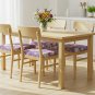 Anyseat Purple Floral Pattern Chair Cover, Stretch, Washable & Removable