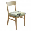 Anyseat Light Green Leaf Pattern Chair Cover, Stretch, Washable & Removable
