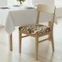 Anyseat Brown & Beige Pattern Chair Cover, Stretch, Washable & Removable