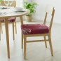 Anyseat Maroon Chair Cover, Simple White Floral Pattern, Stretch, Washable & Removable