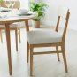 Anyseat White Flakey Print Chair Cover, Stretch, Washable & Removable