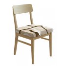 Anyseat Brown, White & Beige Lines Chair Cover, Stretch, Washable & Removable Anyseat Brown, White & Beige Lines Chair Cover, Stretch, Washable & Removable