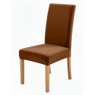 Anyseat Camel Velvet Plush Stretch Chair Cover for Events Anyseat Camel Velvet Plush Stretch Chair Cover for Events