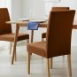 Anyseat Camel Velvet Plush Stretch Chair Cover for Events