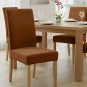 Anyseat Camel Velvet Plush Stretch Chair Cover for Events