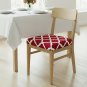 Anyseat Red & White Print Chair Cover, Stretch, Washable & Removable