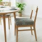 Anyseat Light Brown Wave Print Chair Cover, Stretch, Washable & Removable