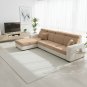 Anyseat Coffee L-Shape Sofa Cover, Chenille, Thick & Stretchable, Small