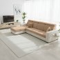 Anyseat Coffee L-Shape Sofa Cover, Chenille, Thick & Stretchable, Medium