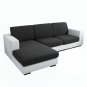 Anyseat Black Polyester Sofa Cover, Thick Stretchable, 1Pc, 90â130cm