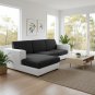 Anyseat Black Polyester Sofa Cover, Thick Stretchable, 1Pc, 60â90cm