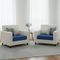 Anyseat Navy Polyester Sofa Cover, Thick Stretchable, 1Pc, Back Cushion