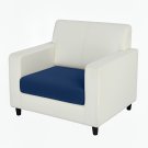 Anyseat Navy Polyester Sofa Cover, Thick Stretchable, 1Pc, 90–130cm