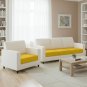 Anyseat Yellow Polyester Sofa Cover, Thick Stretchable, 1Pc, 90â130cm