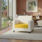 Anyseat Yellow Polyester Sofa Cover, Thick Stretchable, 1Pc, 95â120cm