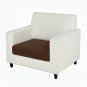 Anyseat Coffee Polyester Sofa Cover, Thick Stretchable, 1Pc, Back Cushion