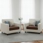 Anyseat Coffee Polyester Sofa Cover, Thick Stretchable, 1Pc, 130â160cm