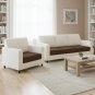 Anyseat Coffee Polyester Sofa Cover, Thick Stretchable, 1Pc, 90â130cm