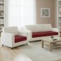 Anyseat Wine Red Polyester Sofa Cover, Thick Stretchable, 1Pc, 160â185cm x 85â105cm