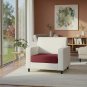 Anyseat Wine Red Polyester Sofa Cover, Thick Stretchable, 1Pc, 45â60cm