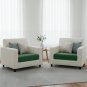 Anyseat Green Polyester Sofa Cover, Thick Stretchable, 1Pc, 160â185cm x 85â105cm