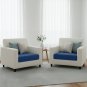 Anyseat Space Blue Polyester Sofa Cover, Thick Stretchable, 1Pc, Back Cushion