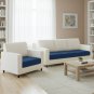Anyseat Space Blue Polyester Sofa Cover, Thick Stretchable, 1Pc, 160â185cm x 85â105cm