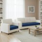 Anyseat Space Blue Polyester Sofa Cover, Thick Stretchable, 1Pc, 160â185cm x 60â90cm