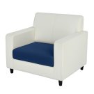 Anyseat Space Blue Polyester Sofa Cover, Thick Stretchable, 1Pc, 60–90cm