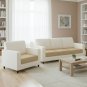 Anyseat Beige Polyester Sofa Cover, Thick Stretchable, 1Pc, 90â130cm