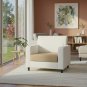 Anyseat Beige Polyester Sofa Cover, Thick Stretchable, 1Pc, 145â185cm