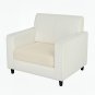 Anyseat White Polyester Sofa Cover, Thick Stretchable, 1Pc, Back Cushion