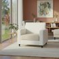 Anyseat White Polyester Sofa Cover, Thick Stretchable, 1Pc, 130â160cm