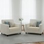 Anyhouz White Polyester Sofa Cover, Thick Stretchable, 1Pc, 90â130cm