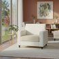 Anyhouz White Polyester Sofa Cover, Thick Stretchable, 1Pc, 145â185cm